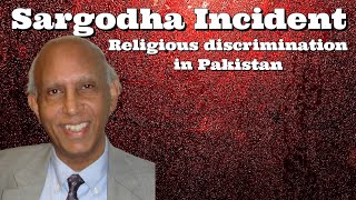 #DrIshtiaqAhmed Religious discrimination in #Pakistan #Sargodha