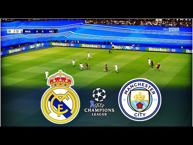 Real Madrid e Manchester City empatam pela ida da semifinal da Champions  League 2023 - Ecos da Noticia
