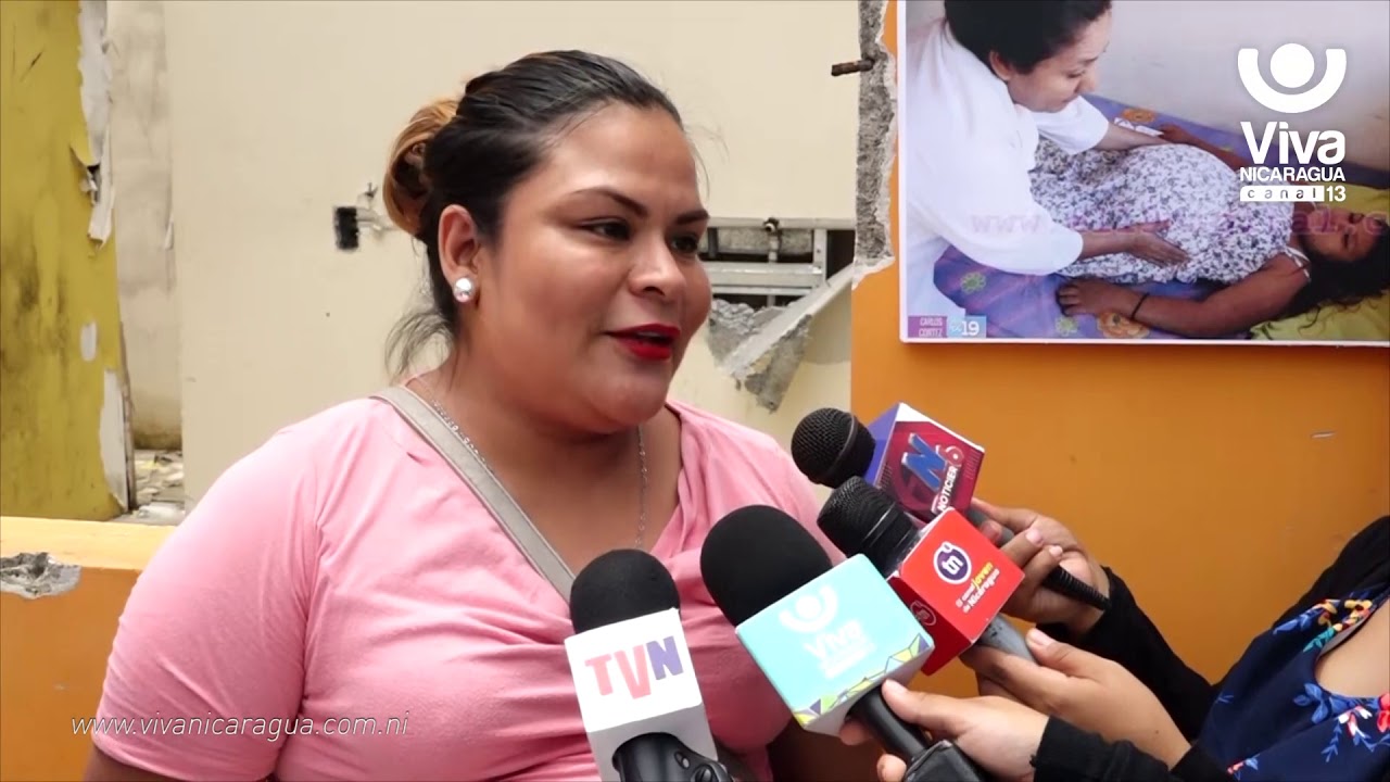 canal 13 fugitiva MINSA recibe donación para rehabilitación de casas maternas en Masaya