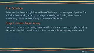 How to Effectively Remove Index Designated Spaces from File Names in PowerShell