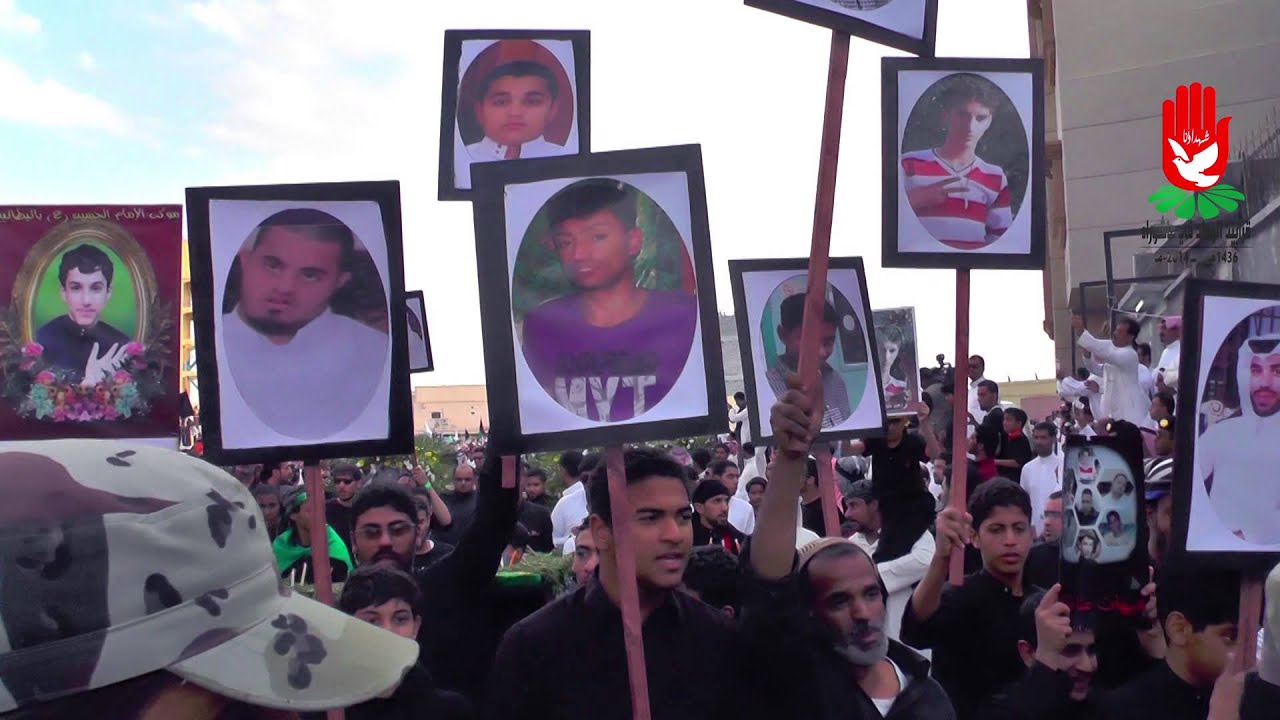 مراسم تشييع قرابين الوطن في عاشوراء - شهداء الاحساء