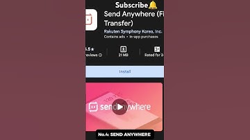 ALL the Best and Top 5 File Sharing app #apps #tech #reels #reelsvideo