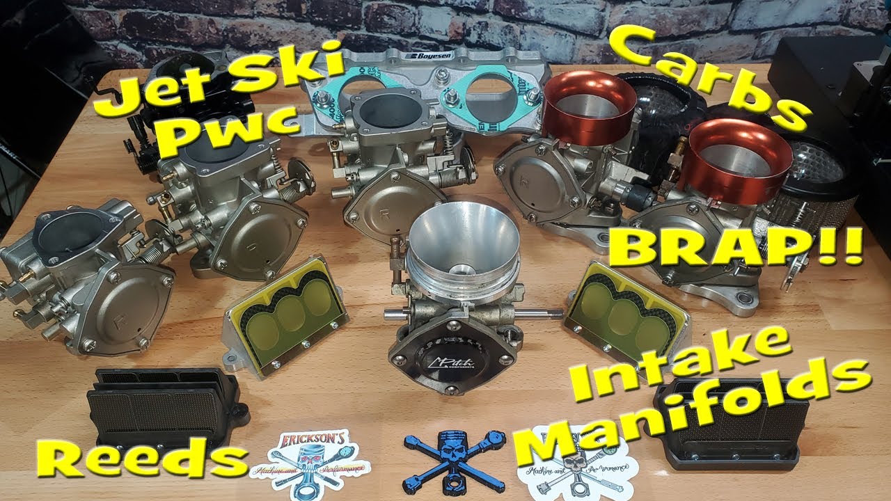 Adding BRAP With Carbs, Reeds & Intake Manifolds. Stock/Performance ...