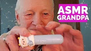 ASMR Grandpa Makeup Haul Unboxing Roleplay - Affirmations & Unconditional Love💖😴