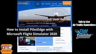 How to Install PilotEdge for Microsoft Flight Simulator 2020 | Live Air Traffic Control