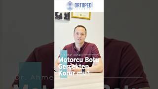 Motorcu Botu Gerçekten Korur mu? #motorcubotu #ortopedi @ortopedicomtr