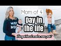 DAY IN THE LIFE MOM OF 4 | target haul, church and new pet!
