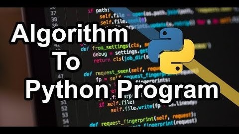Algorithme& Python 20: Algorithm To Python Program in Arabic Darija سلسلة تمارين الالغوريتم و بايثون