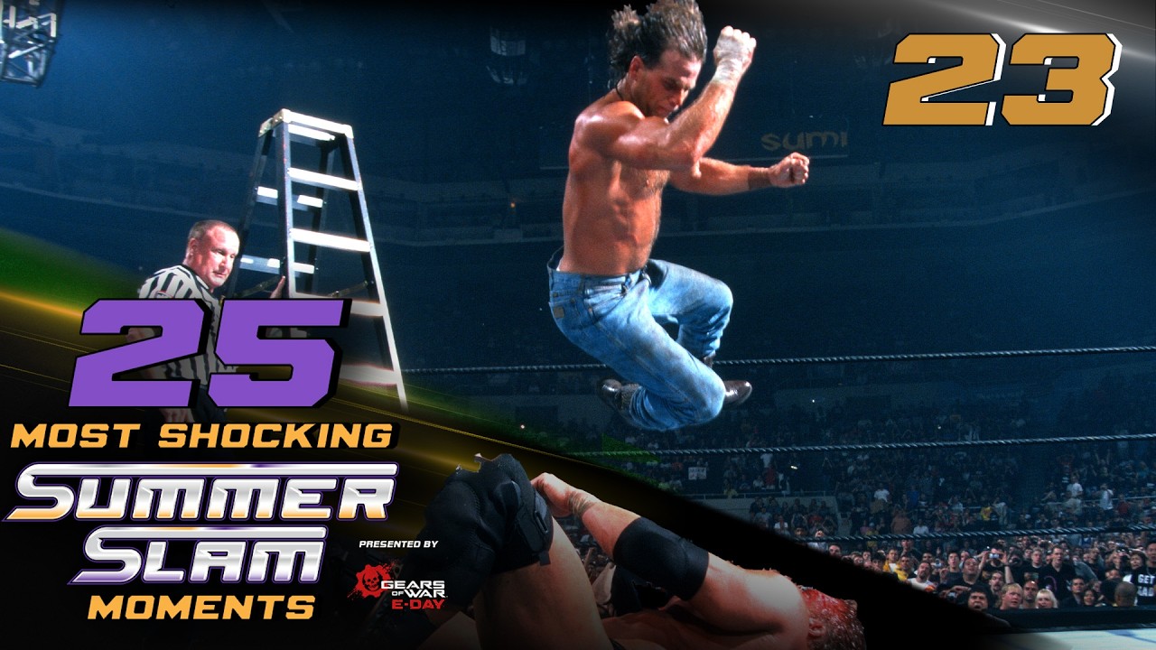 Shawn Michaels makes heroic return to the ring: 25 Most Shocking SummerSlam Moments