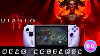 Diablo 4 on ROG Ally - AMAZING PERFORMANCE & VISUALS!! The World's Most Powerful Handheld Gaming PC!