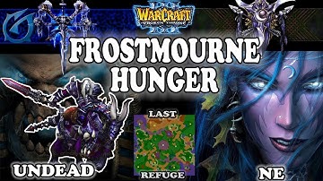 Grubby | Warcraft 3 TFT | 1.30 LIVE | UD v NE on Last Refuge - Frostmourne Hungers