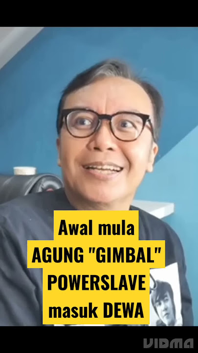 Awal mula AGUNG GIMBAL jadi drummer Dewa ‼️ #agunggimbal #powerslave #dewa19 #shorts #youtubeshorts