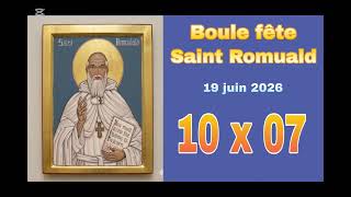 Boule fête Saint Romuald, 19 juin 2026 ki paka pa soti.#boulsaint #pataje.