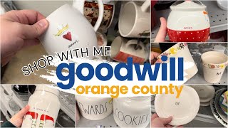 OC GOODWILL SHOP WITH ME RAE DUNN TREASURES AND MORE #goodwillfinds #thriftstorefinds #thriftwithme