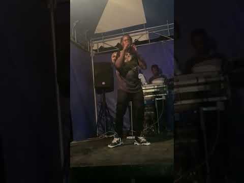 Diligence performance at fire pan di hill stage show.....🎤🎵🔥🔥🔥