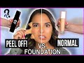 Beauty Busters: Poop or Woop? DIY PEEL OFF vs. NORMAL FOUNDATION Natalies Outlet