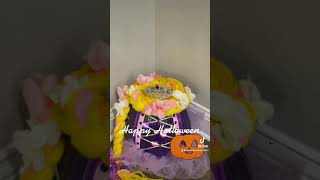 Happy Halloween 🎃 #halloween #pumpkin #disney #rapunzel #disneyprincess #shorts