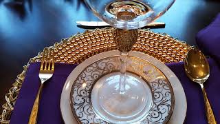 #Passionate Purple Tablescape 2020