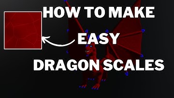 Blender 3.3 | How to make easy Dragon scales
