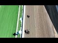 Drone Footage - Druliner wins Race 2 on Friday, September 25 at Santa Anita Park