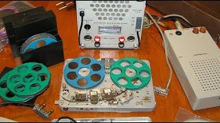 Диктофон Яхта-1М / Явiр-1 - Yacht-1M - Tape Recorder. Replica Nagra SNST