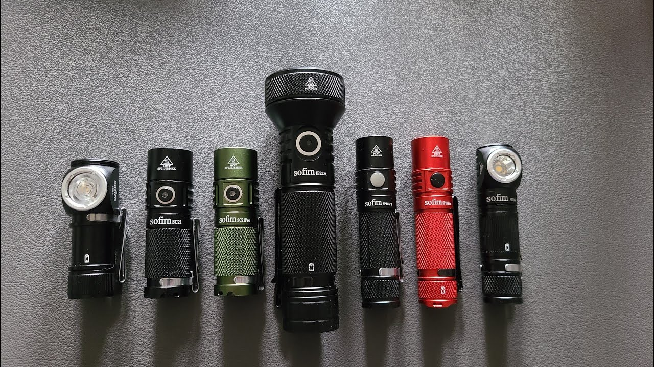 🔦 Sofirn Flashlights (Incredible Value) 