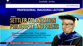 JETS Professorial Inaugural Lecture