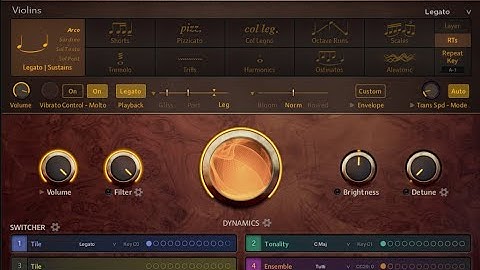 Modern Scoring Strings - Demo