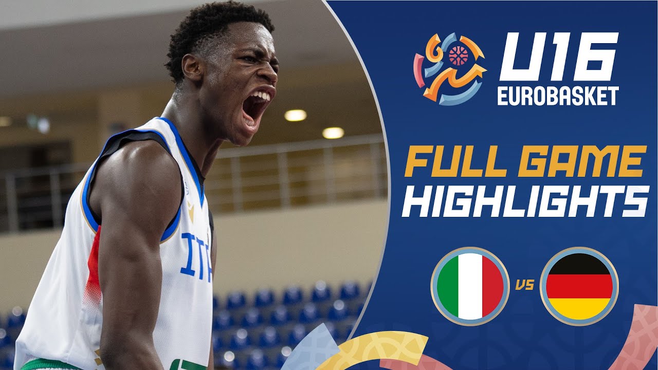 Italy 🇮🇹 vs Germany 🇩🇪 | Highlights | FIBA U16 EuroBasket 2025