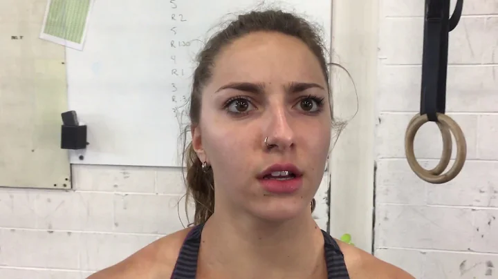 Abigail Morin Games Online Qualifier WOD 4