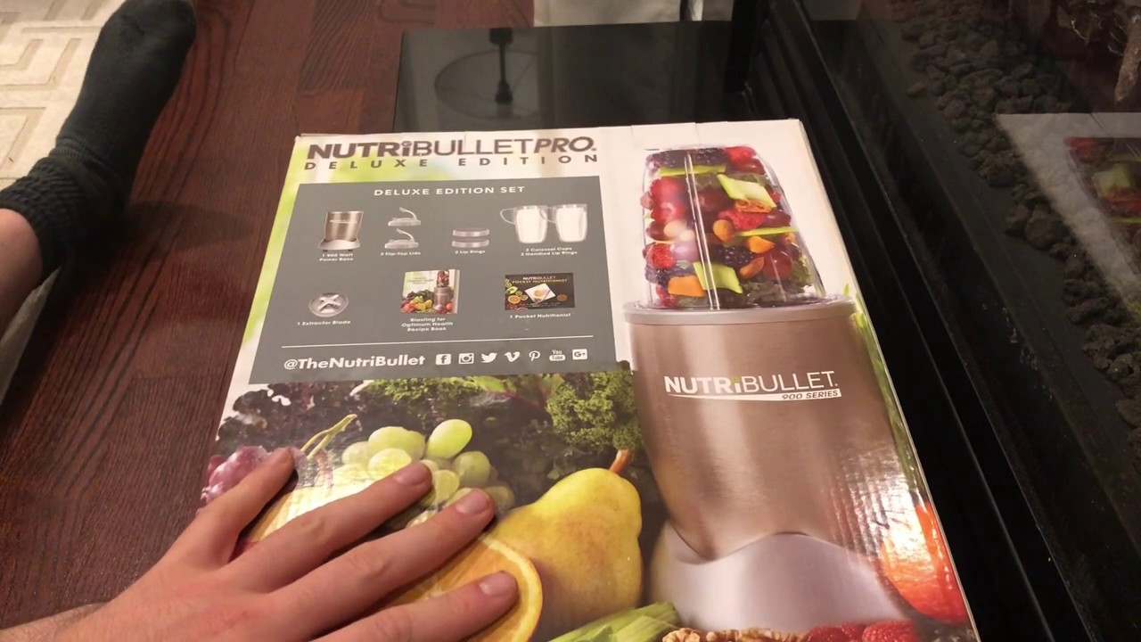 Unboxing Nutribullet Pro 900 watts 