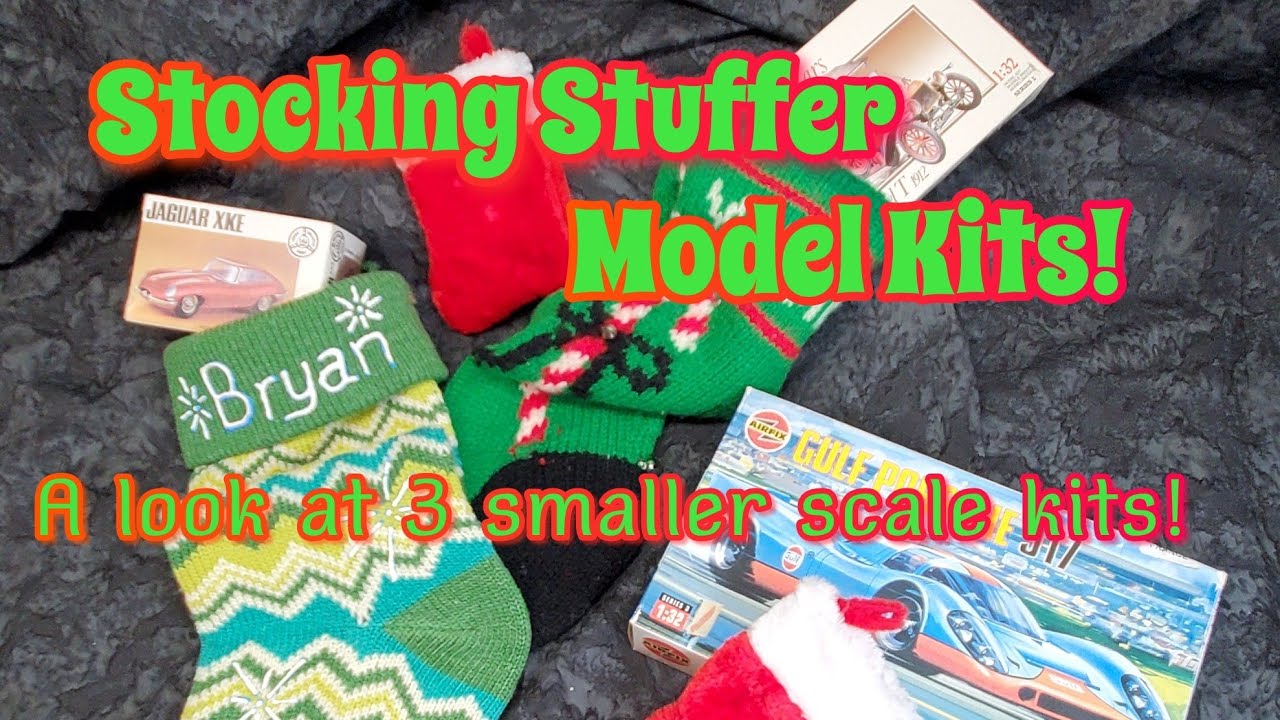 Stocking Stuffer Kits?! A look at 3 smaller scale model car kits! YouTube