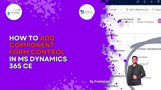 How to Add Form Component Control in MS Dynamics 365 CE