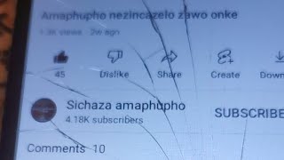 Sichaza Amaphupho