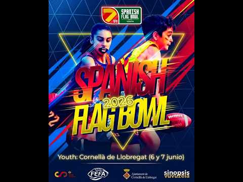SPANISH FLAG BOWL YOUTH | Domingo 7 de Junio