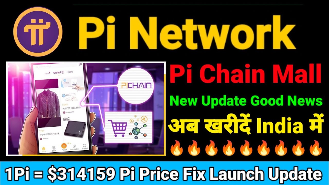 Pi Network || Pi Chain Mall Launch Update || Pi Network New Update || Pi Network Price in India ||Pi