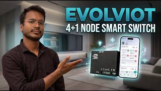 Never Touch a Wall Switch Again! ⚡ Evolviot 4+1 Node Smart Switch Review || Dostified Reviews