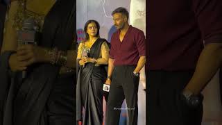 Trending Couple#ajaydevgan &#kajolTogether AtTrailer Launch Event#kajoldevgan trending video viral 😊