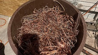 I stripped 103 pounds of bare bright copper by Scrapping with Grandpa 2,103 views 3 weeks ago 24 minutes