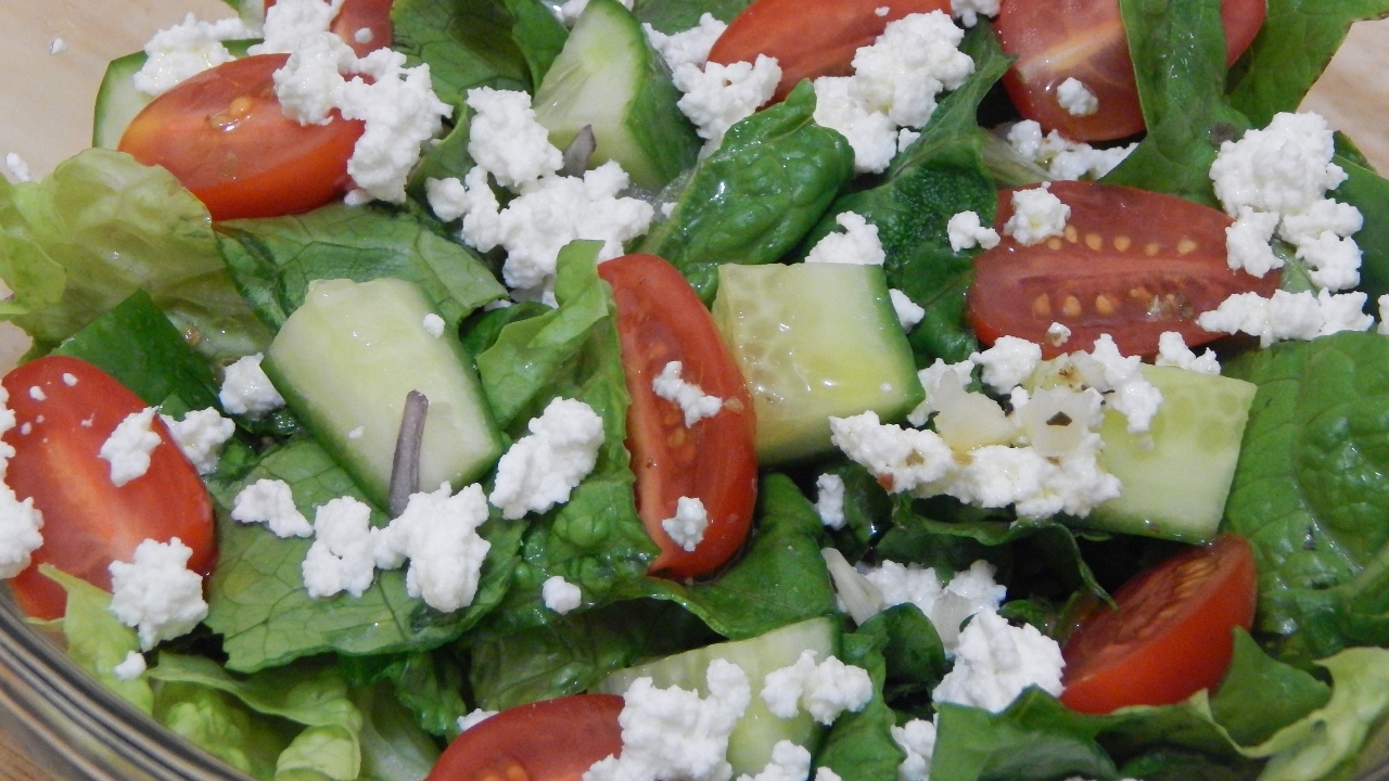 Healthy Salad Recipes L Easy Green Garden Salad L How To Make