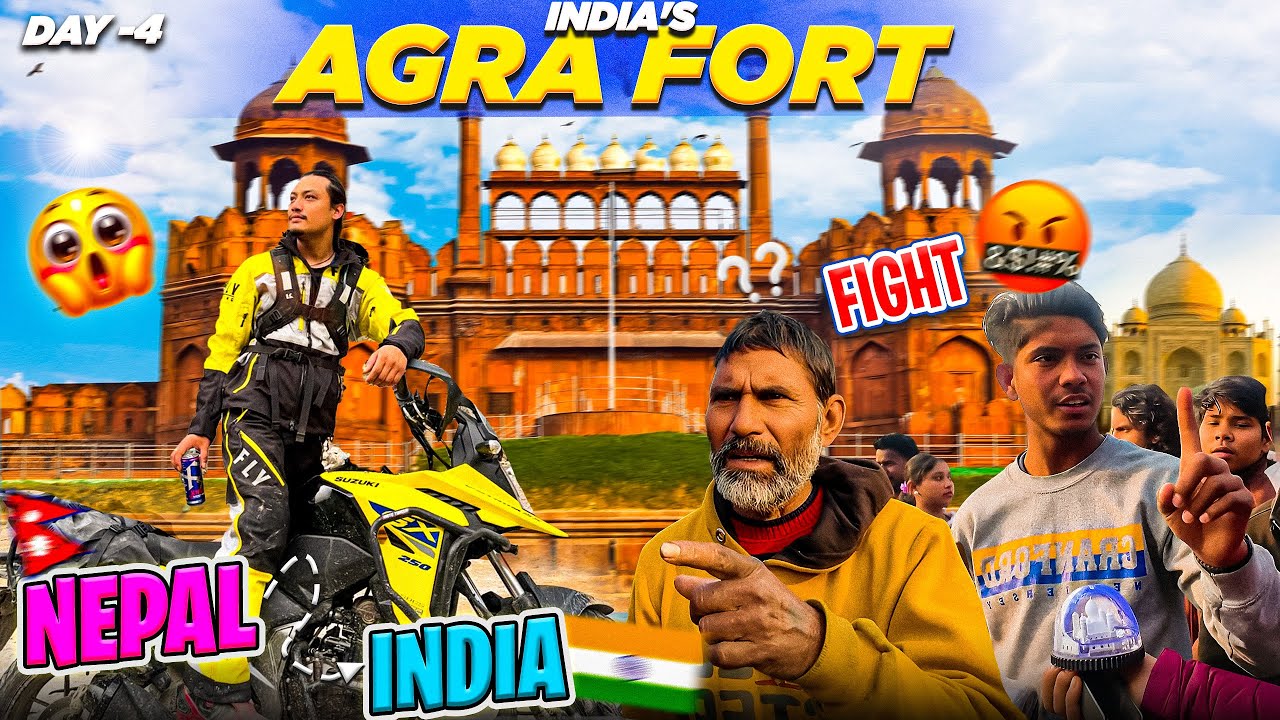 Why the are Fighting for us ?? || AGRA FORT INDIA || MRB Vlog ||
