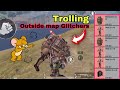Trolling outside map Glitchers In Advance mode metro royale mode gameplay