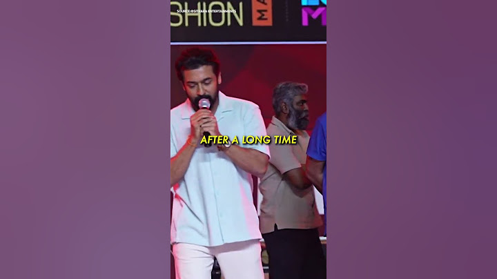 Suriya’s Emotional Speech at RETRO Event 🔥 | Tollywood |