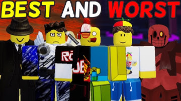 So I Ranked The BEST and WORST Skins in Forsaken...