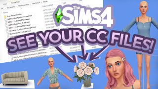 HOW TO SEE / VIEW CC IN YOUR SIMS 4 MODS FOLDER | SIMS 4 STUDIO TUTORIAL | TS4 CUSTOM CONTENT 2020