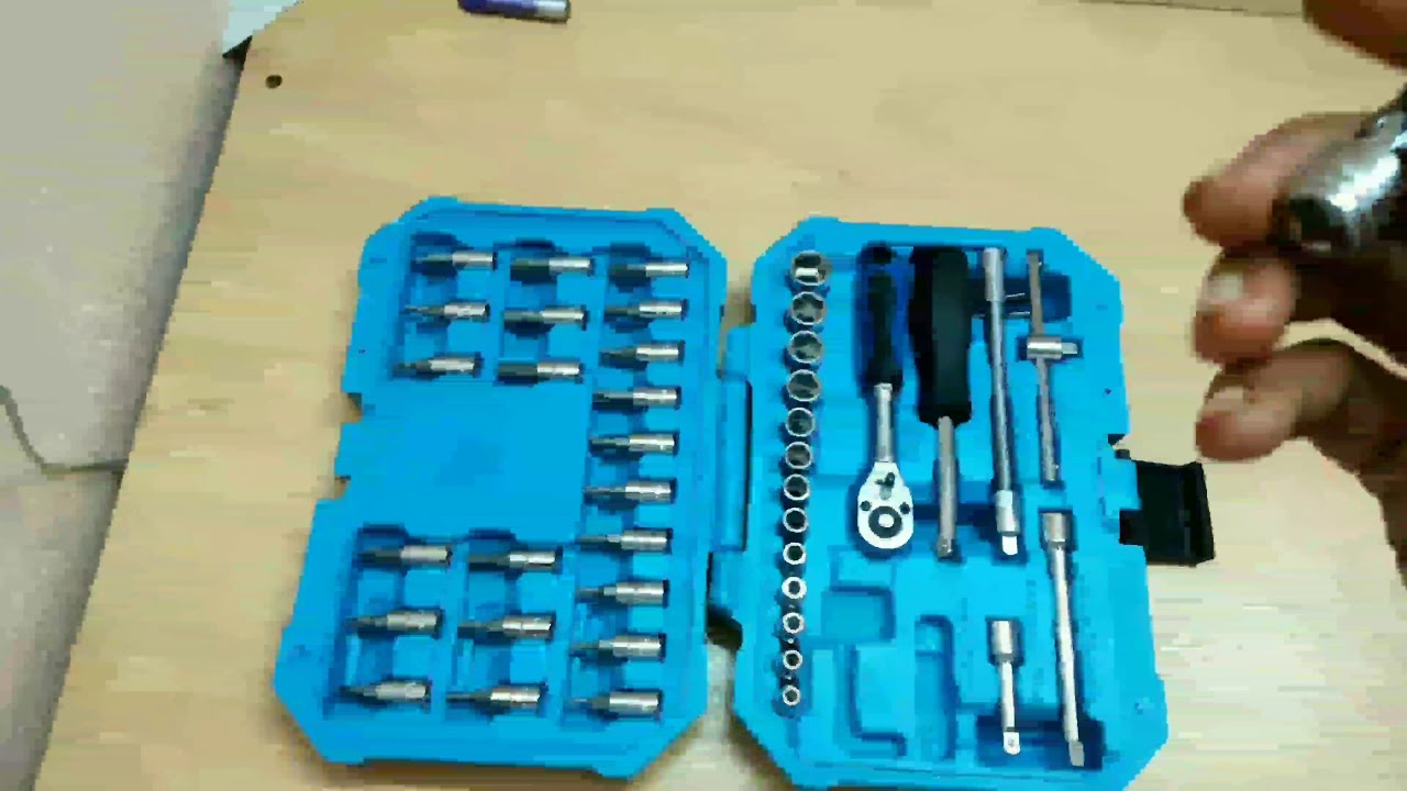 Unboxing and review of TAPARIA SOCKET SET SA46 YouTube