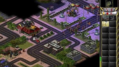 C&C Red Alert 2 Soviet Mission 1 - Red Dawn - Hard