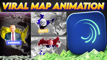 Ultra Viral Cinematic Map Animations on Mobile  Documentary Style Editing