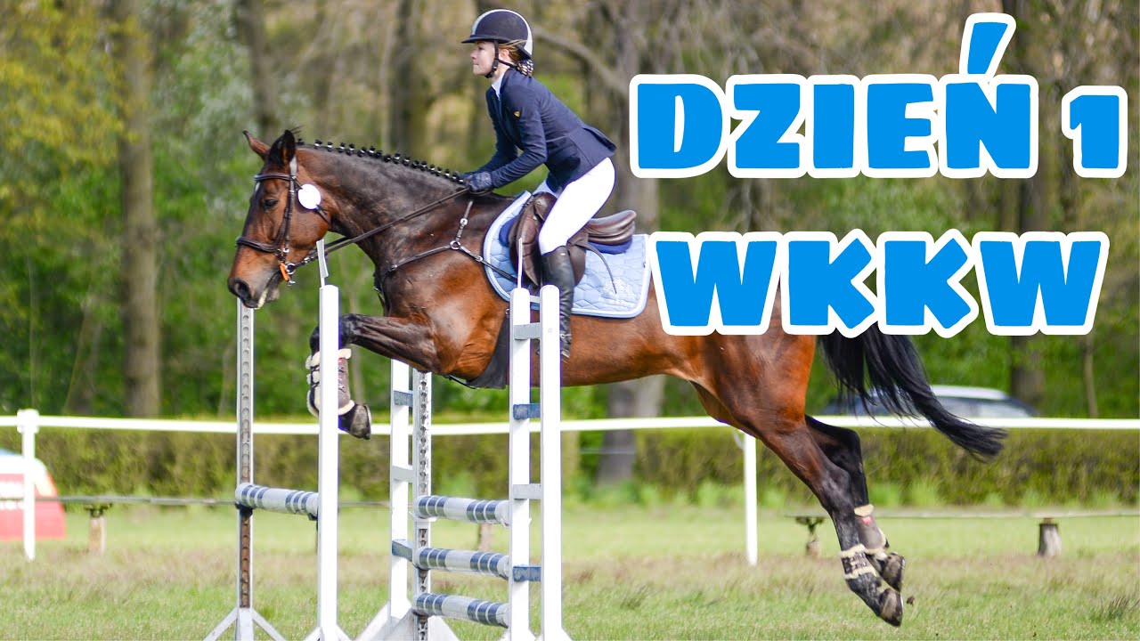 DZIEŃ 1 WKKW RACOT | SKOKI I UJEŻDŻENIE | VLOG