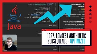 Daily Challenge 1027 in Java: Longest Arithmetic Subsequence | vanAmsen Coding Tutorial - Beats 90%